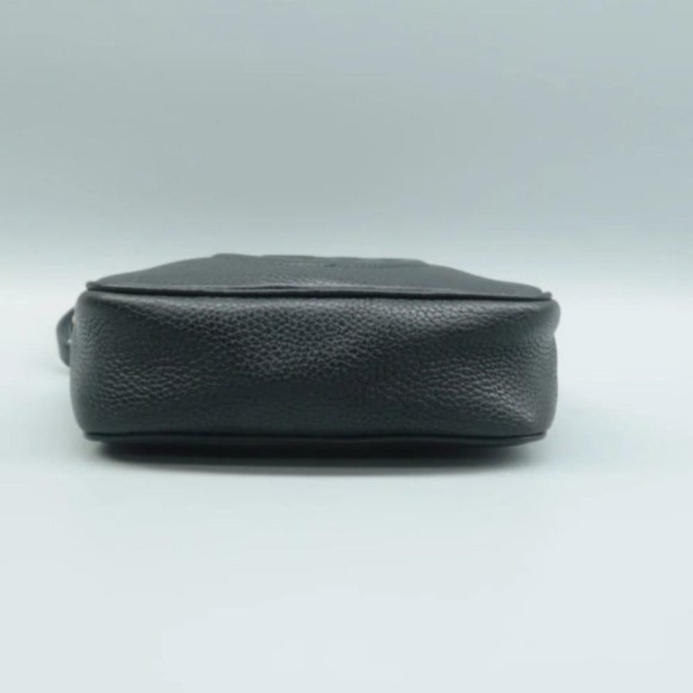 100% Authentic GUCCI SOHO Black Leather Disco Shoulder Bag - Picture 5 of 12